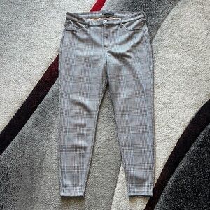 Liverpool Gray Blue Glen Legging Pants